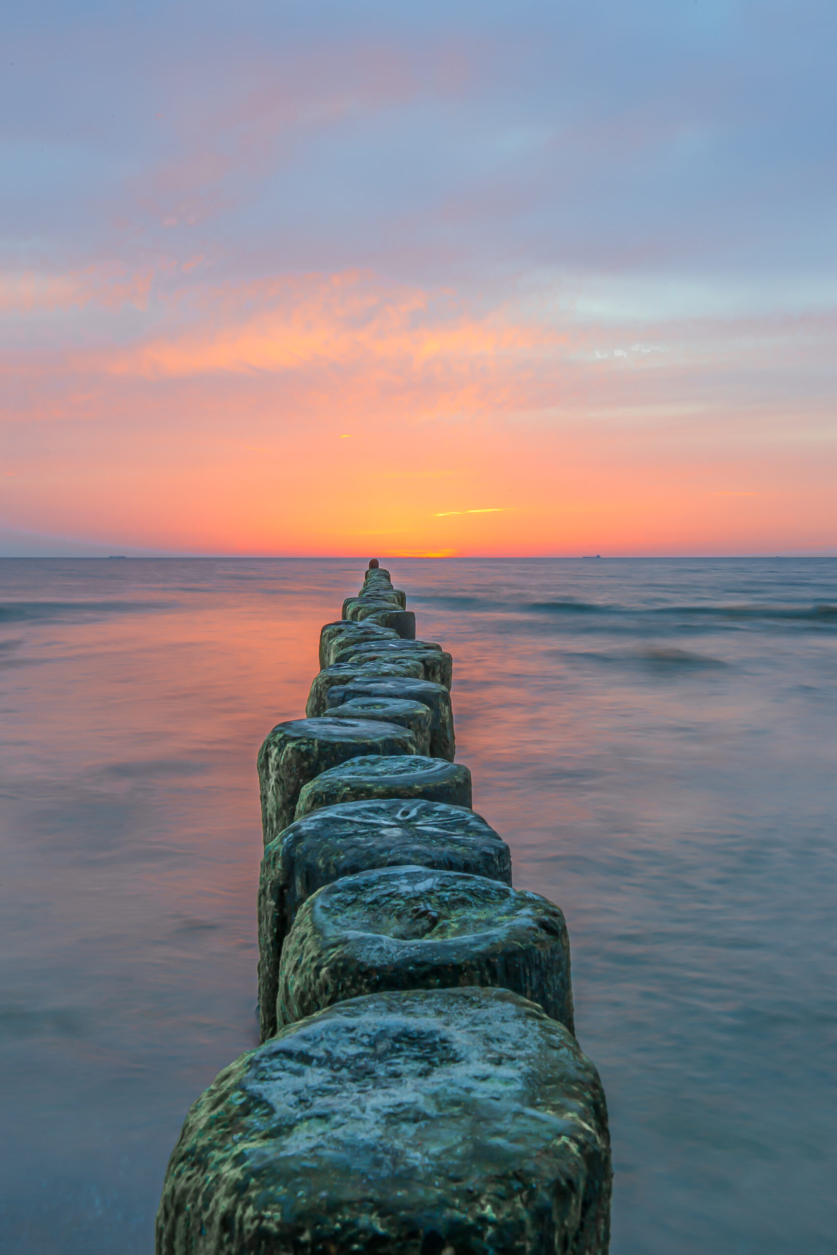 Romantik, Meer, Sonnenuntergang